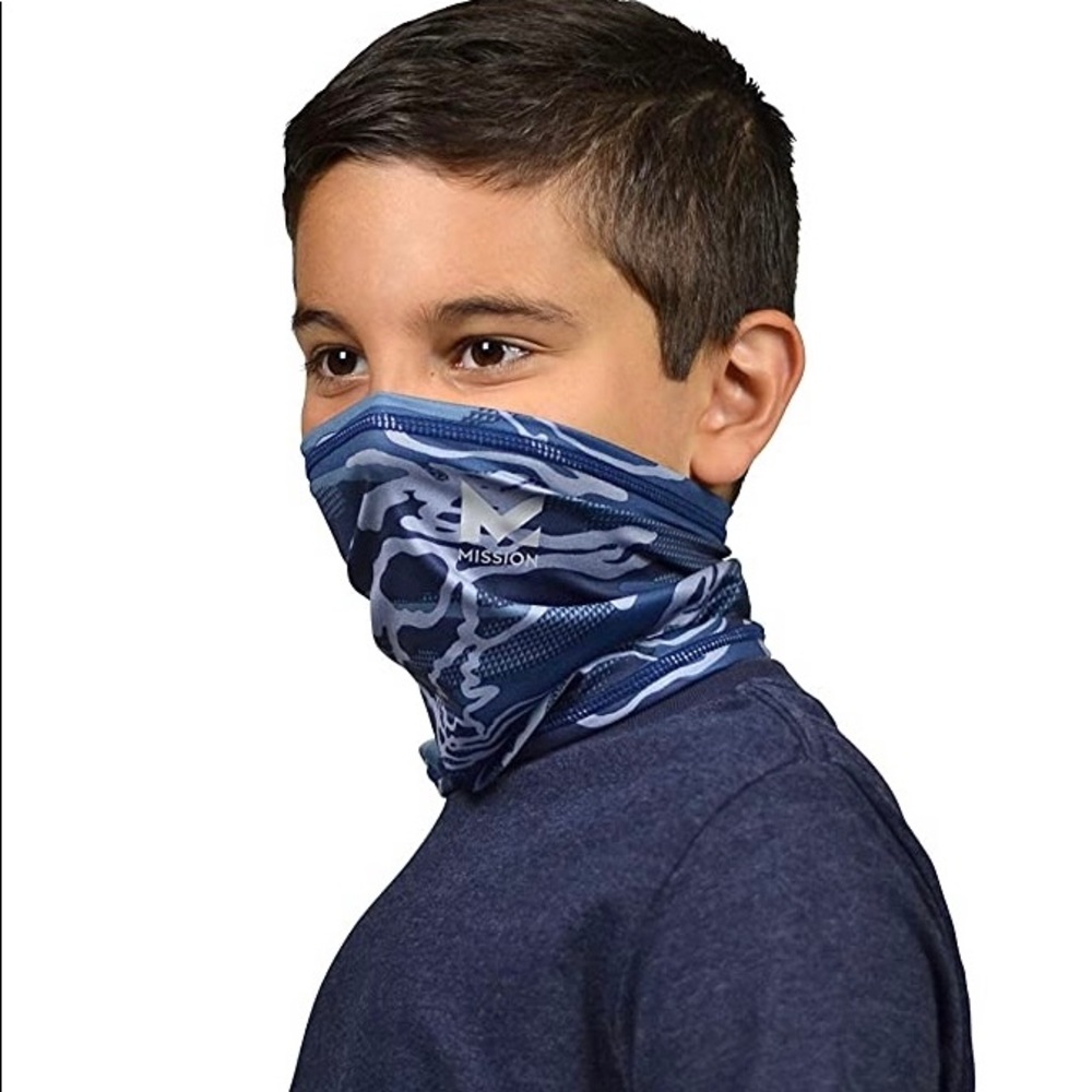 Brand New Mission Cooling neck gaiter YOUTH